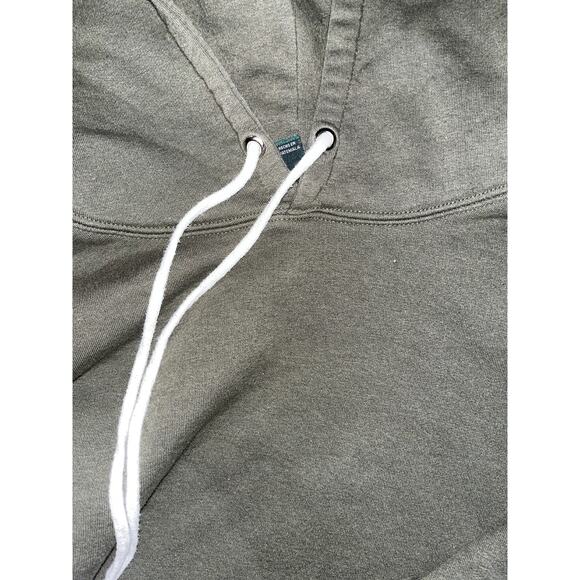 Cozy Cropped Hoodie Wild Fable Small Dark Green Pullover Y2K-Inspired Fit - Picture 5 of 5